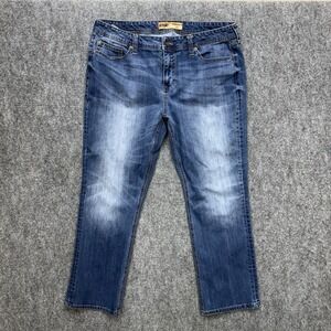 Seven7 straight fit jeans premium denim men's size 38 38x30